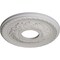 Ekena Millwork Palmetto Ceiling Medallion (Canopies up to 4 7/8"), 12 1/8"OD x 3 1/2"ID x 1"P, Ultra Pure White CM12PMUWF - alternate 4
